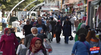 Niğde'nin Nüfusu 2024'te azaldı