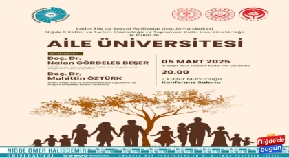 2025 Aile Yılı’nda, NÖHÜ’den Aile Üniversitesi Projesi